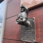 18.04.2021 Kielce. Pomnik dobrego wojaka Szwejka po kradzieży dzwonka / Jarosław Kubalski / Radio Kielce