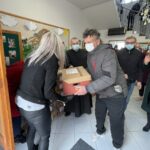 03.04.2021. Sandomierz. Świąteczna pomoc od Caritas Diecezji Sandomierskiej / Grażyna Szlęzak-Wójcik / Radio Kielce