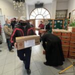 03.04.2021. Sandomierz. Świąteczna pomoc od Caritas Diecezji Sandomierskiej / Grażyna Szlęzak-Wójcik / Radio Kielce