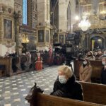 04.04.2021. Sandomierz. Bazylika katedralna. Msza rezurekcyjna / Grażyna Szlęzak-Wójcik / Radio Kielce