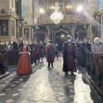 04.04.2021. Sandomierz. Bazylika katedralna. Msza rezurekcyjna / Grażyna Szlęzak-Wójcik / Radio Kielce