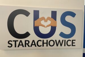 08.04.2021. Starachowice. Otwarcie punktu obsługi klienta Centrum Usług Społecznych / Anna Głąb / Radio Kielce