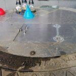 05.04.2021. Czyżowice. Studzienka i kapliczka / Marta Gajda / Radio Kielce