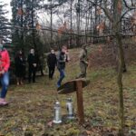 13.03.2021. Pińczów. Obchody 81. rocznicy zbrodni katyńskiej. „Zawięzienie”, czyli pińczowskie miejsce straceń z czasu II wojny światowej / Marta Gajda / Radio Kielce