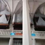 14.04.2021. Wiślica. Organy w Kolegiacie Narodzenia NMP w Wiślicy / Marta Gajda / Radio Kielce