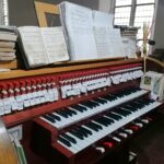 14.04.2021. Wiślica. Organy w Kolegiacie Narodzenia NMP w Wiślicy / Marta Gajda / Radio Kielce