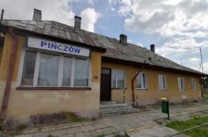 Pińczów. Stacja kolejki wąskotorowej / Fot. Marta Gajda - Radio Kielce