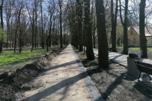 27.04.2021. Busko-Zdrój. Park zdrojowy / Marta Gajda / Radio Kielce
