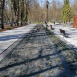 27.04.2021. Busko-Zdrój. Park zdrojowy / Marta Gajda / Radio Kielce