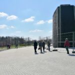 28.04.2021. Busko-Zdrój. Tężnia i dom zdrojowy / Marta Gajda / Radio Kielce