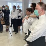 14.04.2021. Sandomierz. Otwarcie Zakładu Aktywizacji Zawodowej w Sandomierzu / Grażyna Szlęzak-Wójcik / Radio Kielce