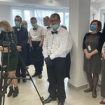 14.04.2021. Sandomierz. Otwarcie Zakładu Aktywizacji Zawodowej w Sandomierzu / Grażyna Szlęzak-Wójcik / Radio Kielce