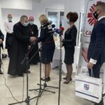 14.04.2021. Sandomierz. Otwarcie Zakładu Aktywizacji Zawodowej w Sandomierzu / Grażyna Szlęzak-Wójcik / Radio Kielce