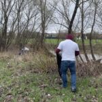 17.04.2021. Koprzywnica. Akcja „Operacja Koprzywianka” / Grażyna Szlęzak-Wójcik / Radio Kielce