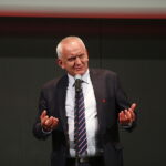 22.09.2019 Kielce. Gala w Targach Kielce z okazji 90 – lecie istnienia Świętokrzyskiego Związku Piłki Nożnej. Prezes ŚZPN Mirosław Malinowski / Jarosław Kubalski / Radio Kielce