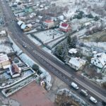 30.11.2020 Mniów. Droga krajowa nr 74 na odcinku Mniów - Kielce. DK 74 / Jarosław Kubalski / Radio Kielce