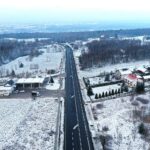 30.11.2020 Mniów. Droga krajowa nr 74 na odcinku Mniów - Kielce. DK 74 / Jarosław Kubalski / Radio Kielce