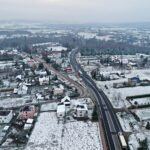 30.11.2020 Bobrza. Droga krajowa nr 74 na odcinku Mniów - Kielce. DK 74 / Jarosław Kubalski / Radio Kielce