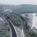 30.11.2020 Miedziana Góra.Droga krajowa nr 74 na odcinku Mniów - Kielce. DK 74 / Jarosław Kubalski / Radio Kielce