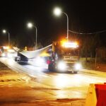 14.03.2021 Transport elektrowni wiatrowej na trasie Cedzyna - Wysoki Małe / Jarosław Kubalski / Radio Kielce