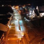 14.03.2021 Transport elektrowni wiatrowej na trasie Cedzyna - Wysoki Małe / Jarosław Kubalski / Radio Kielce