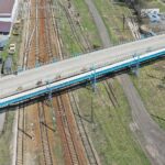 27.04.2021 Skarżysko-Kamienna. Przebudowa alei Józefa Piłsudskiego i wiaduktu nad torami / Jarosław Kubalski / Radio Kielce