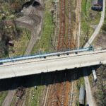 27.04.2021 Skarżysko-Kamienna. Przebudowa alei Józefa Piłsudskiego i wiaduktu nad torami / Jarosław Kubalski / Radio Kielce