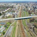 27.04.2021 Skarżysko-Kamienna. Przebudowa alei Józefa Piłsudskiego i wiaduktu nad torami / Jarosław Kubalski / Radio Kielce