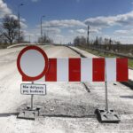 27.04.2021 Skarżysko-Kamienna. Przebudowa alei Józefa Piłsudskiego i wiaduktu nad torami / Jarosław Kubalski / Radio Kielce