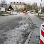 27.04.2021 Skarżysko-Kamienna. Przebudowa alei Józefa Piłsudskiego i wiaduktu nad torami / Jarosław Kubalski / Radio Kielce