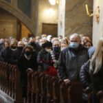 07.04.2021. Kielce. Bazylika katedralna. Pogrzeb Zdzisława Mojeckiego. Msza święta żałobna / Jarosław Kubalski / Radio Kielce