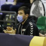 07.04.2021. Kielce. 1/8 finału Ligi Mistrzów: Łomża Vive Kielce - HBC Nantes. Na zdjęciu: Dani Dujszebajew, który uległ ciężkiej kontuzji w meczu Łomża Vive - Orlen Wisła Płock / Jarosław Kubalski / Radio Kielce