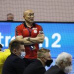 07.04.2021. Kielce. 1/8 finału Ligi Mistrzów: Łomża Vive Kielce - HBC Nantes / Jarosław Kubalski / Radio Kielce