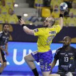 07.04.2021. Kielce. 1/8 finału Ligi Mistrzów: Łomża Vive Kielce - HBC Nantes / Jarosław Kubalski / Radio Kielce