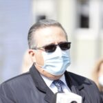 30.04.2021 Kielce. Konferencja przed ŚUW na temat mobilnych punktów szczepień przeciw COVID-19. Dyrektor szpitala w Czerwonej Górze Youssef Sleiman / Jarosław Kubalski / Radio Kielce