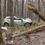 07.04.2021. Kielce. Kolizja na Stadionie / Wojciech Domagała