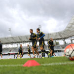 7.9.2015 Kielce. Trening młodzieżowej reprezentacji Szwecji przed meczem z Polską. / Wojciech Habdas / Radio Kielce