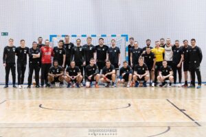 29.04.2021. Kielce. Wspólny trening Łomży Vive Kielce i AZS UJK Kielce / kielcehandball.pl