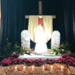 02.04.2021. Groby pańskie w Świętokrzyskiem. Opatów. Parafia pw. Wniebowzięcia NMP / Bernardyni Opatów