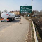 09.04.2021. Skarżysko-Kamienna. Wiadukt nad torami / Wiktor Taszłow / Radio Kielce