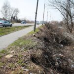 09.04.2021. Skarżysko-Kamienna. Wiadukt nad torami / Wiktor Taszłow / Radio Kielce