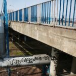 09.04.2021. Skarżysko-Kamienna. Wiadukt nad torami / Wiktor Taszłow / Radio Kielce