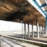 09.04.2021. Skarżysko-Kamienna. Wiadukt nad torami / Wiktor Taszłow / Radio Kielce