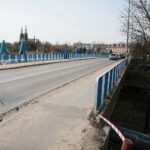 09.04.2021. Skarżysko-Kamienna. Wiadukt nad torami / Wiktor Taszłow / Radio Kielce