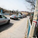 09.04.2021. Skarżysko-Kamienna. Wiadukt nad torami / Wiktor Taszłow / Radio Kielce