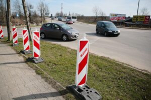 09.04.2021. Skarżysko-Kamienna. Wiadukt nad torami / Wiktor Taszłow / Radio Kielce