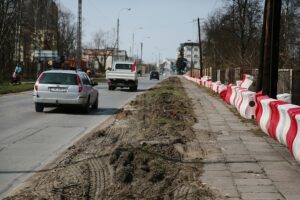 09.04.2021. Skarżysko-Kamienna. Wiadukt nad torami / Wiktor Taszłow / Radio Kielce