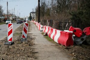 09.04.2021. Skarżysko-Kamienna. Wiadukt nad torami / Wiktor Taszłow / Radio Kielce