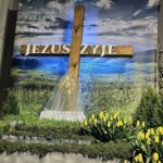 02.04.2021. Groby pańskie w Świętokrzyskiem. Starachowice, Grób w kościele Świętej Trójcy / Anna Głąb / Radio Kielce