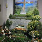 02.04.2021. Groby pańskie w Świętokrzyskiem. Starachowice, Grób w kościele Świętej Trójcy / Anna Głąb / Radio Kielce